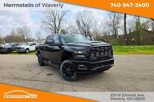 Diamond Black Crystal Pearlcoat 2026 RAM 2500 Black Express Crew Cab 4x4 6'4' Box