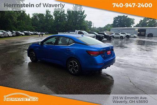 Electric Blue Metallic 2025 Nissan Sentra SV
