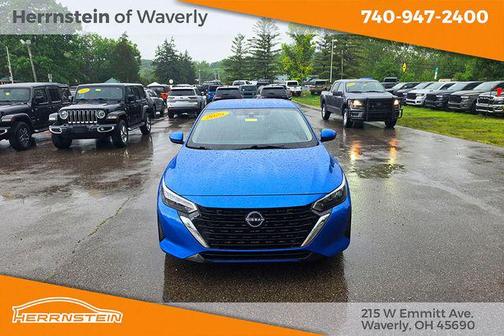 Electric Blue Metallic 2025 Nissan Sentra SV