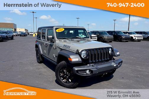 Gray Clearcoat 2022 Jeep Wrangler Willys