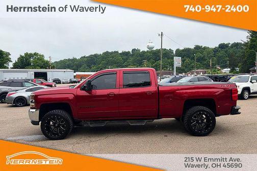 Red Tintcoat 2018 Chevrolet Silverado 1500 1LT