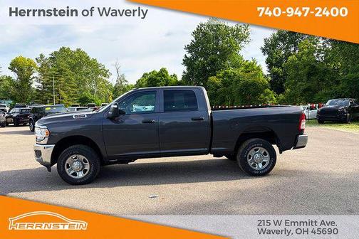 Granite Crystal Metallic Clearcoat 2024 RAM 2500 Tradesman Crew Cab 4x4 6'4' Box