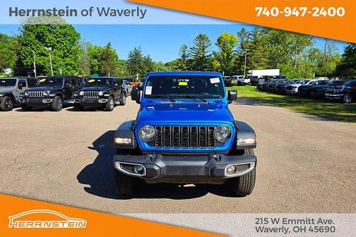 Hydro Blue Pearlcoat 2024 Jeep Gladiator Sport