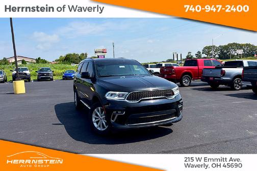 Black Clearcoat 2022 Dodge Durango SXT