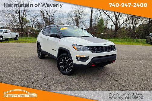 White Clearcoat 2019 Jeep Compass Trailhawk