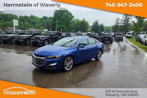 Blue Metallic 2023 Chevrolet Malibu FWD 1LT