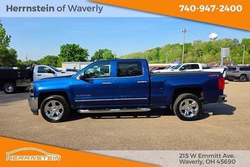 Deep Ocean Blue 2018 Chevrolet Silverado 1500 LTZ