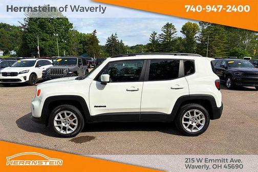 Alpine White Clearcoat 2019 Jeep Renegade Latitude