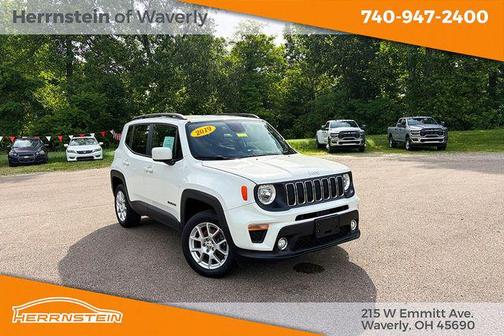 Alpine White Clearcoat 2019 Jeep Renegade Latitude