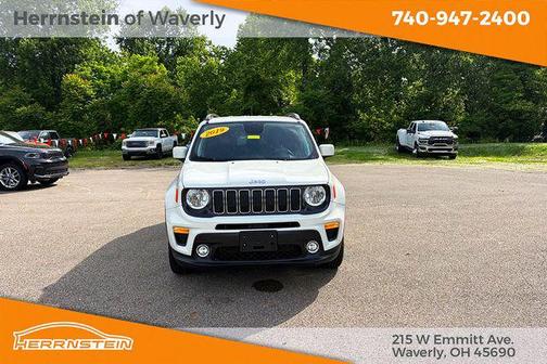 Alpine White Clearcoat 2019 Jeep Renegade Latitude