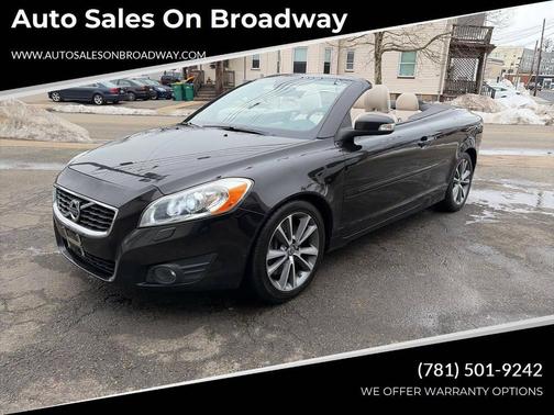 Black and deep Brown 2012 Volvo C70 T5 Premier Plus 2dr Convertible