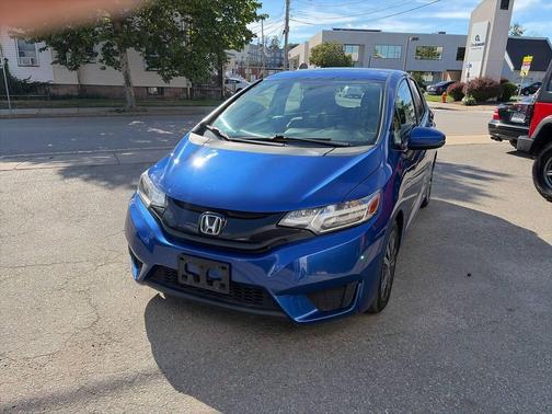 Aegean Blue Metallic 2015 Honda Fit EX-L