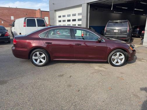 Burgundy 2012 Volkswagen Passat 2.5 SE