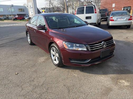 Burgundy 2012 Volkswagen Passat 2.5 SE