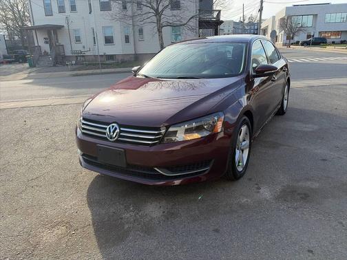 Burgundy 2012 Volkswagen Passat 2.5 SE