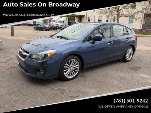 Blue 2012 Subaru Impreza 2.0i Limited