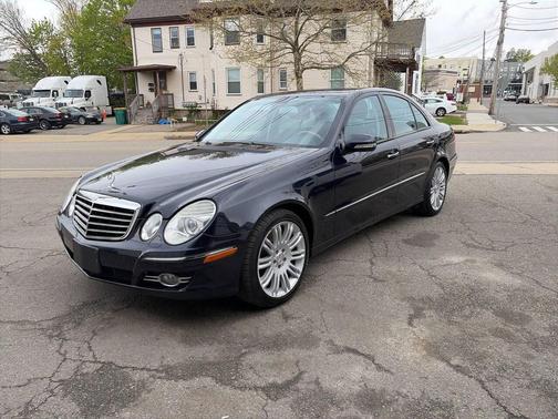 Blue 2007 Mercedes-Benz E-Class E 350 4MATIC