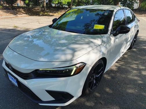 Platinum White Pearl 2024 Honda Civic