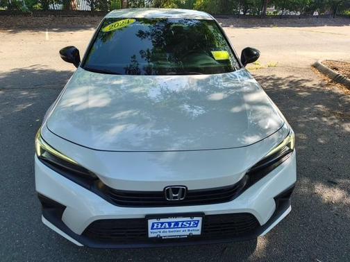 Platinum White Pearl 2024 Honda Civic