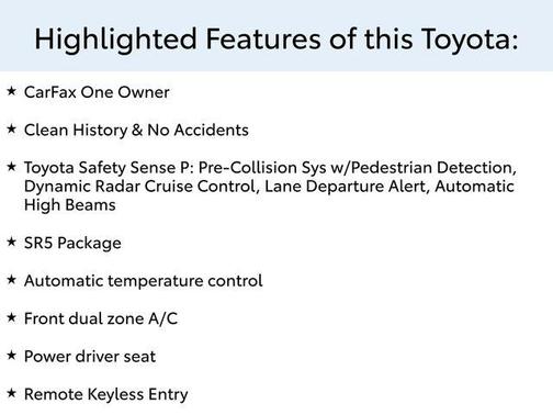 Black 2023 Toyota Tacoma SR5
