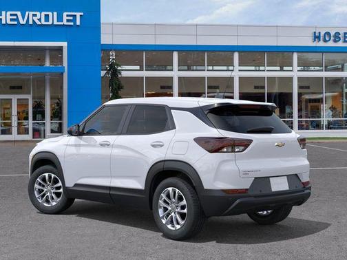 Summit White 2026 Chevrolet Trailblazer LS