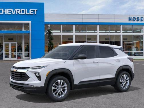 Summit White 2026 Chevrolet Trailblazer LS