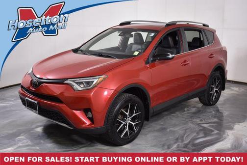 Barcelona Red Metallic 2017 Toyota RAV4 SE