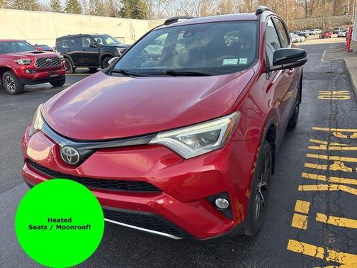 Barcelona Red Metallic 2017 Toyota RAV4 SE