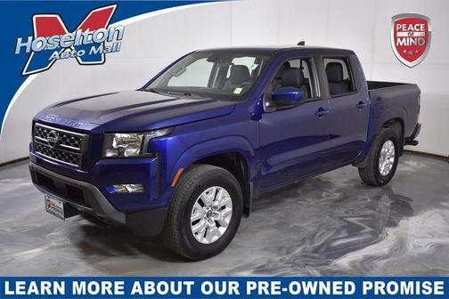 Deep Blue Pearl 2022 Nissan Frontier SV