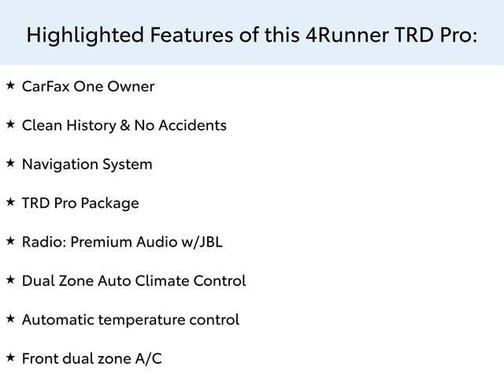 Midnight Black Metallic 2023 Toyota 4Runner TRD Pro