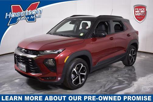 Crimson Metallic 2023 Chevrolet Trailblazer RS