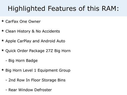2022 RAM 1500 Big Horn