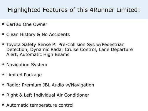 2020 Toyota 4Runner Limited