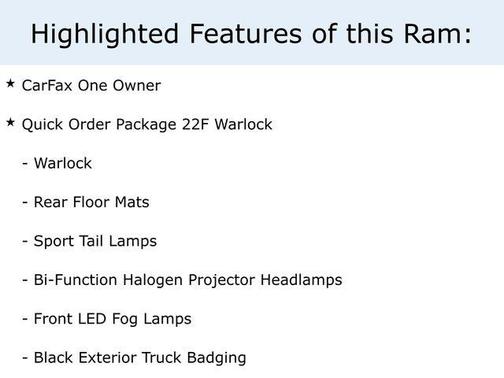 2020 RAM 1500 Classic Warlock Quad Cab 4x4 6'4' Box