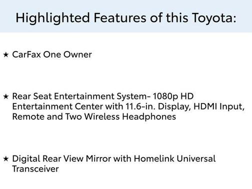 2023 Toyota Sienna Platinum 7 Passenger