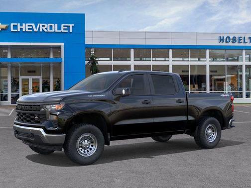 Black 2026 Chevrolet Silverado 1500 WT