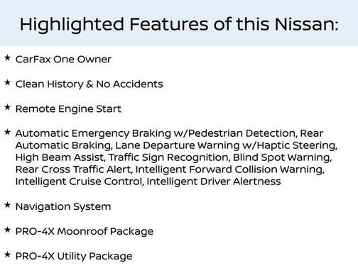 2022 Nissan Titan PRO-4X