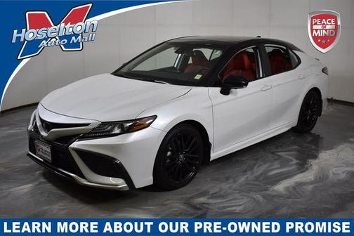 Wind Chill Pearl/Midnight Black Metallic 2023 Toyota Camry XSE