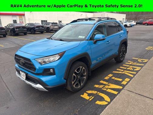 Blue Flame 2019 Toyota RAV4 Adventure