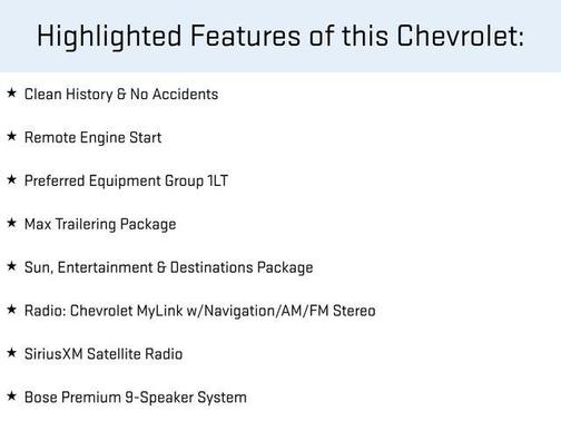 2016 Chevrolet Tahoe LT