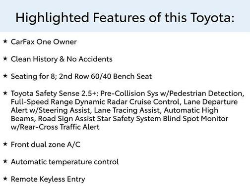 2022 Toyota Highlander XLE