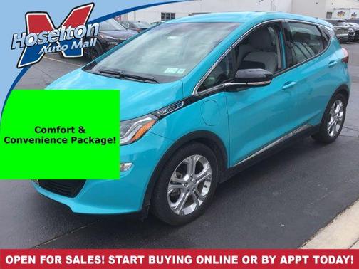 Oasis Blue 2021 Chevrolet Bolt EV FWD LT