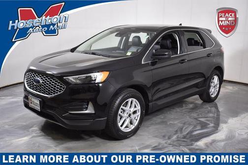 Agate Black Metallic 2023 Ford Edge SEL