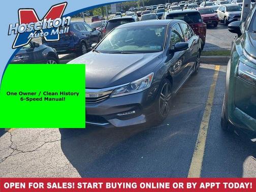 Modern Steel Metallic 2017 Honda Accord Sport