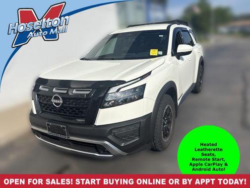 Glacier White 2024 Nissan Pathfinder Rock Creek