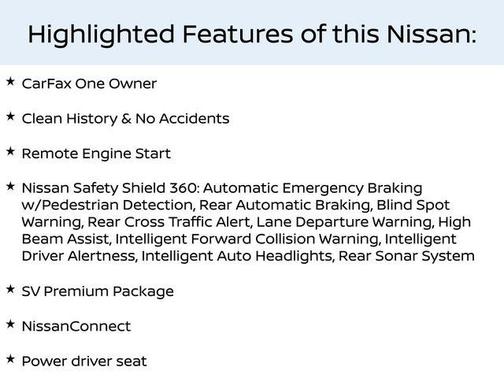 2023 Nissan Altima 2.5 SV