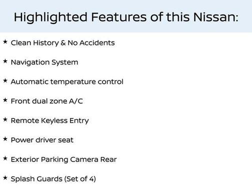 2018 Nissan NV Passenger NV3500 HD SL V8