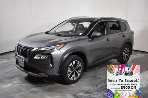Gun Metallic 2021 Nissan Rogue SV