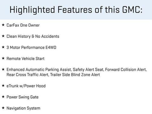 Void Black 2025 GMC HUMMER EV SUV 3X