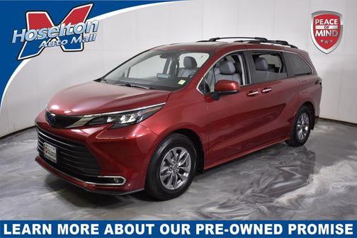 Ruby Flare Pearl 2024 Toyota Sienna XLE